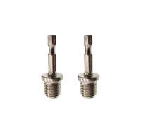GZHXF Vis de bielle for perceuse électrique M14/M10, adaptateur de filetage 14/10 mm, tige hexagonale, connecteur de mandrin, 1/2/4 pièces