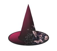 GZHYHAKAN Beaux Papillons Imprimés Halloween Chapeau pour Fête, Carnaval, Jeu de Rôle - Léger et Confortable