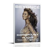 GZHYMXOZ Beyoncé - Poster sur toile avec cadre - Décoration murale pour chambre à coucher - 20 x 30 cm