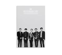 GZHYMXOZ BIGBANG Poster sur toile avec chanteur exceptionnel et groupe incroyable - Décoration murale pour chambre à coucher - Style sans cadre - 50 x 75 cm
