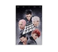 GZHYMXOZ BIGBANG Poster sur toile avec chanteur exceptionnel et groupe incroyable - Décoration murale pour chambre à coucher - 60 x 90 cm - Sans cadre