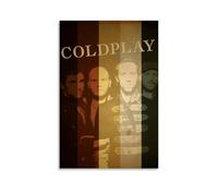 GZHYMXOZ Coldplay Poster sur toile pour chambre à coucher avec chanteur exceptionnel et groupe incroyable, 40 x 60 cm, sans cadre