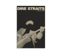 GZHYMXOZ Dire Straits Outstanding Pop Singer and Musician Poster sur toile Décoration murale Décoration pour chambre à coucher Style sans cadre 60 x 90 cm