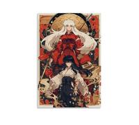 GZHYMXOZ InuYasha Poster sur toile d'anime, décoration murale classique, sans cadre, pour chambre à coucher, 30 x 45 cm