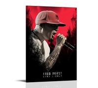 GZHYMXOZ Limp Bizkit Poster sur toile représentant le chanteur exceptionnel et le groupe incroyable - Décoration murale pour chambre à coucher - 50 x 75 cm - Style cadre