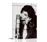GZHYMXOZ Poster sur toile Connie Francis avec chanteur exceptionnel et groupe incroyable - Décoration murale pour chambre à coucher - 60 x 90 cm - Style cadre