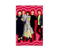 GZHYMXOZ Poster sur toile de monstres et hommes exceptionnels chanteur et groupe incroyable - Décoration murale pour chambre à coucher - 40 x 60 cm - Style sans cadre