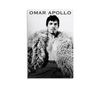 GZHYMXOZ Poster sur toile Omar Apollo avec chanteur exceptionnel et groupe incroyable - Décoration murale pour chambre à coucher - 40 x 60 cm - Sans cadre