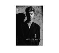 GZHYMXOZ Poster sur toile représentant George Michael et musicien hors du commun, décoration murale pour chambre à coucher, 50 x 75 cm, sans cadre