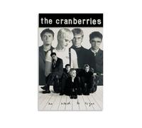 GZHYMXOZ Poster sur toile « The Cranberries Outstanding Singer And Amazing Band » - Décoration murale pour chambre à coucher - 40 x 60 cm - Style sans cadre