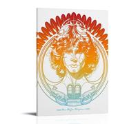 GZHYMXOZ Poster sur toile The Doors Outstanding Singer And Amazing Band - Art mural décoratif pour chambre à coucher - 30 x 45 cm - Style cadre