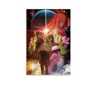 GZHYMXOZ Steins;Gate 0 Poster sur toile style anime populaire, décoration murale pour chambre à coucher, 40 x 60 cm, sans cadre