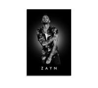 GZHYMXOZ Zayn Malik Poster sur toile avec chanteur exceptionnel et groupe incroyable - Décoration murale pour chambre à coucher - 50 x 75 cm - Style sans cadre