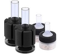 GZjiyu 2 Pcs Filtre Exhausteur Aquarium et 2 Pcs Mini Filtre Aquarium avec Pierre d'air pour Aquarium Réservoir Nettoyer Les Articles Divers Oxygénant