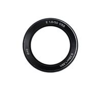 gZJzMDmf Bague décorative de nom Avant, pièces de réparation compatibles avec l'objectif Sony E 50 mm f/1.8 OSS SEL50F18 (Objectif Non Plein Format)