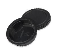 gZJzMDmf Bouchon d'objectif arrière + Capuchon de boîtier Compatible avec Canon EOS 1D, 1DS Mark II III IV, 1DC, 1DX, 5D, 6D, 7D, 10D, 20D, 20DA