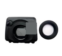 gZJzMDmf Ensemble de Cadre d'oculaire de viseur avec pièces de réparation d'œilleton DK-17 DK17 Compatible avec Nikon D800 D800e SLR