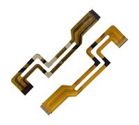 gZJzMDmf Lot de 2 câbles Flexibles for charnière LCD, axe Rotatif, compatibles avec Les caméras vidéo Sony DCR-HC17E, HC19E, HC21E, HC22E, HC32E, HC33E, HC39, HC42, HC43