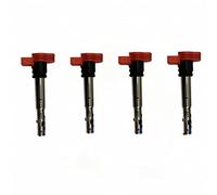 GZKAIMIN Bobine Ignition Coil Lot de 4 paquets pour A-UDI R8 2.0TFSI/2.0TSI A3/GOLF 5/LEON 06E905115E
