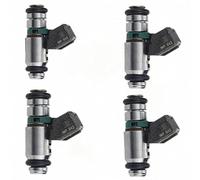 GZKAIMIN Lot de 4 injecteurs de carburant en Métal pour R-ENAULT CLIO II 2.0 16V SPORT 172 182 (IWP042) - Pièce de rechange pour véhicule - Solenoid - Rouge