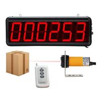 GZKDKZB Compteur de Ligne de Production Grand écran avec mémoire en Cas de Coupure de Courant, comptage jusqu'à 999 999, portée du capteur de 10 à 70 cm pour Une efficacité Accrue en Usine