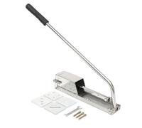 GZKDKZB Extrudeuse à Argile en Acier Inoxydable avec 4 modules, Outil Manuel Robuste pour la poterie, Les moules et l'extrusion d'argiles Molles