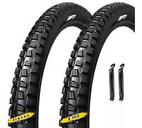 GZKDKZB Lot de 2 pneus 27,5 x 2,4 pour vélo | Pneus 27,5 x 2,4 | Pneus Bloc 27,5 x 2,4 | Pneus BMX 27,5 Pouces