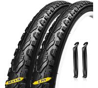 GZKDKZB Lot de 2 pneus de vélo 20 x 1,75 résistants aux crevaisons pour VTT et vélos Classiques. Pneu de vélo 20 x 1,75 antidérapant et résistant à l'abrasion, idéal pour Les différentes s