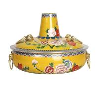 GZKDKZB Marmite Chinoise à Induction, Batterie de Cuisine en cuivre, marmite à Charbon, Batterie de Cuisine Compatible Induction, marmite Indispensable pour savourer Une Cuisine Chinoise a