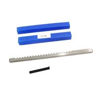 GZKDKZB Outil de fraisage de rainure de clavette 1PC 2/3/4/5/6/8/10/12/14/16/18mm Type A1/B1/C1/D1/E1 Broches de rainurage de clavette à Pousser Outils de rainurage de clavette HSS pour ma