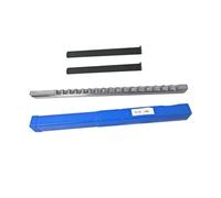 GZKDKZB Outil de fraisage de rainure de clavette 1PC 2/3/4/5/6/8/10/12/14/16/18mm Type A1/B1/C1/D1/E1 Broches de rainurage de clavette à Pousser Outils de rainurage de clavette HSS pour ma