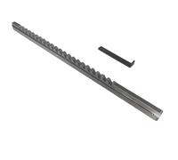 GZKDKZB Outil de fraisage de rainure de clavette, Broche de clavette 6 mm C à Pousser, Outil de Coupe en Acier Rapide HSS pour Machine à brocher CNC, usinage des métaux