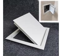 GZKDKZB Panneau d'accès encastré pour plomberie, pour cloisons sèches, Porte d'accès Amovible avec Cadre et Panneau métalliques, Installation Facile pour Cuisine extérieure (55 x 60 cm).
