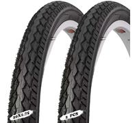 GZKDKZB Pneus 20x1,75, 2 pièces, 20 × 1,75, 47-406 | Pneus à Tringle, VTT, vélo de Tourisme/Ville, trajets Domicile-Travail, Longues randonnées