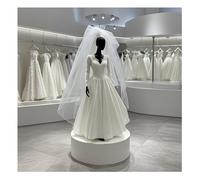 GZKDKZB Présentoir cylindrique pour Boutique de Robes de mariée, Socle pour présentoir de vêtements de Mariage, rehausseur Rond pour Robes de mariée - Charge maximale de 82 kg, Plateforme