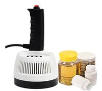 GZKDKZB Scelleuse à Induction électromagnétique Portable (2-8/2-13 cm), Outil de thermoscellage pour Bouteilles, scelleuse à Puissance et durée réglables pour Capsules en Aluminium et plas