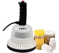 GZKDKZB Scelleuse à Induction électromagnétique Portable (2-8/2-13 cm), Outil de thermoscellage pour Bouteilles, scelleuse à Puissance et durée réglables pour Capsules en Aluminium et plas