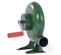 GZKDKZB Souffleur à manivelle forgé, souffleur Manuel en Fer pour Camping, randonnée, Pique-Nique, Cuisson, Outils à Soufflet (250 W)