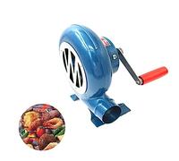 GZKDKZB Souffleur à manivelle pour Barbecue, souffleur Manuel pour Cuisine et Barbecue en Plein air, souffleur d'air Portable à manivelle pour Barbecue, Pique-Nique, Camping, Soufflet d'in