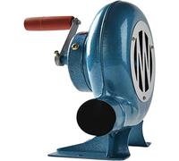 GZKDKZB Souffleur de Forge à manivelle, souffleur de Barbecue Manuel à Engrenages en Fer, Ventilateur Manuel pour Popcorn à Engrenages en Fer, Soufflet Manuel Portable à manivelle, Allume-