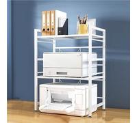 GZKDKZB Support d'imprimante, Support d'imprimante, Bureau d'imprimante, étagère de Rangement pour imprimante, Table de Bureau, Support de Rangement sous la Table de la Maison pour imprima