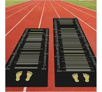 GZKDKZB Tapis de Saut à la Corde au Sol, Tapis de Test de Saut en Longueur, Tapis de Mesure antidérapant pour l'entraînement, Tapis de Saut en Longueur pour Salle de Sport à Domicile