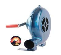 GZKDKZB Ventilateur à manivelle pour Barbecue d'extérieur, Soufflet de feu, Forge pour Camping, Barbecue, Ventilateur Manuel pour Pop-Corn avec démarreur à engrenage en Fer, Outil d'excita