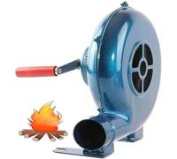 GZKDKZB Ventilateur à manivelle pour Forge de Forgeron, Ventilateur Manuel à Engrenages en Fer avec démarreur, excitateur de Flamme pour Cuisine et Barbecue en Plein air, Soufflet de 200 W
