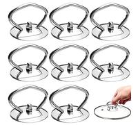 GZLCEU 8 Pcs Poignée de Couvercle de Casserole, Acier Inoxydable Poignée de Couvercle du Pot pour la Famille,Cuisine,Poêle à Frire,Marmite,Casserole,Casserole Couverture