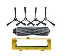 GZLLWVNK Rouleau, Brosse Principale, Brosse Latérale, Filtre HEPA, Chiffon De Nettoyage, Compatible avec Les Aspirateurs Robots AMIBOT Et Animal Premium H2O Connect X782(Set8)