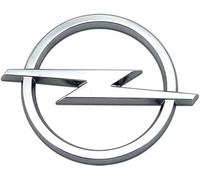 GZLYLY Auto Emblèmes pour Opel Corsa D,ABS Badge Autocollants Lettre Stickers Logo Grille Capot Avant Arrière Emblème D'insigne Autocollant de Rechange Accessoires de Voiture,9.1cm*7cm