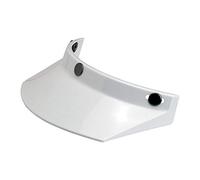 GZM Fronno Bidwell - Pare-soleil pour moto - Blanc et blanc - 3 boutons - BiLTWELL DMD Bandit YAM AFX TORX