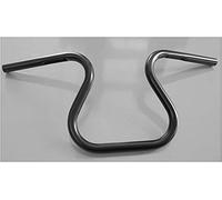 GZM Guidon style Easyriders, en vrac, 1", noir, Harley Davidson Bobber Sportster Dyna Softail