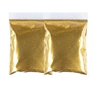 GZMAYUEN 100g Poudre à Paillettes Or Poudre Paillette Ongles Nail Art Peinture Pailletée Fines Scintillant Powder Loisirs Créatif Décoration DIY